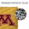 YouTheFan Officially-Licensed NCAA Minnesota Golden Gophers Set of 4 Cornhole Bags - All Weather Regulation 6 x 6 Size - 16oz Weight - Designed in USA view 4