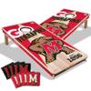 YouTheFan NCAA Maryland Terrapins 2 x 4 Professional Wood Cornhole Game with Logo Bags view 1