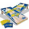 YouTheFan NCAA South Dakota State Jackrabbits 2 x 4 Professional Wood Cornhole Game with Logo Bags view 1