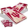YouTheFan NCAA Indiana Hoosiers 2 x 4 Professional Wood Cornhole Game with Logo Bags view 1