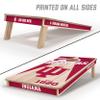 YouTheFan NCAA Indiana Hoosiers 2 x 4 Professional Wood Cornhole Game with Logo Bags view 2