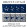 YouTheFan NFL Dallas Cowboys 2 x 4 Professional Wood Cornhole Game with Logo Bags view 4
