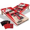 YouTheFan NCAA Texas Tech Red Raiders 2 x 4 All Wood Cornhole view 1