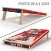 YouTheFan NCAA Texas Tech Red Raiders 2 x 4 All Wood Cornhole view 2