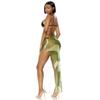 Forplay Women's Puerto Escondido Mesh Pool Skirt - Moss Marble, S view 2