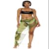 Forplay Women's Puerto Escondido Mesh Pool Skirt - Moss Marble, S view 3