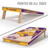 YouTheFan NCAA Northern Iowa Panthers 2 x 4 Professional Wood Cornhole Game with Logo Bags view 2