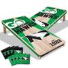 YouTheFan NCAA North Dakota Fighting Hawks 2 x 4 Professional Wood Cornhole Game with Logo Bags view 1