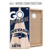 YouTheFan NCAA Nevada Wolf Pack 2 x 4 Professional Wood Cornhole Game with Logo Bags view 3