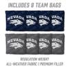 YouTheFan NCAA Nevada Wolf Pack 2 x 4 Professional Wood Cornhole Game with Logo Bags view 4