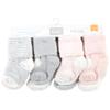 Hudson Baby Unisex Baby Cotton Rich Newborn and Terry Socks, Pink Heart, 12-24 Months view 2