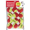 GAMMA Quick Kids 36 Training Tennis Balls for Kids & Beginners, Low-Compression Core Reduces Speed & Bounce, Great for Tennis Practice, USTA & ITF Approved for Use in 10 & Under Tournaments, Bag of 12 view 2