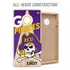 YouTheFan NCAA East Carolina Pirates 2 x 4 Professional Wood Cornhole Game with Logo Bags view 3