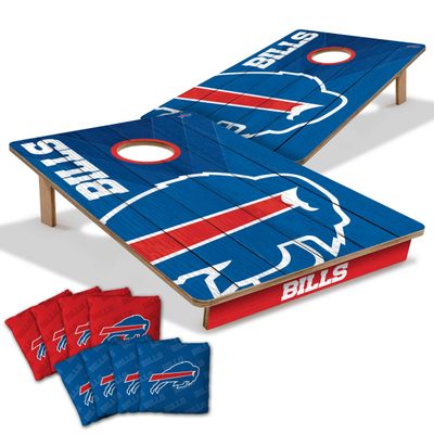 YouTheFan NFL Buffalo Bills 2 x 3 Wood Cornhole Game with Logo Bags
