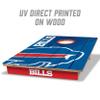 YouTheFan NFL Buffalo Bills 2 x 3 Wood Cornhole Game with Logo Bags view 2