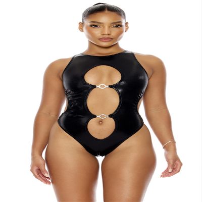 Forplay Women's Standard Sayulita One Piece Swimsuit, Black