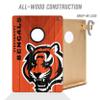 YouTheFan NFL Cincinnati Bengals 2 x 3 Wood Cornhole Game with Logo Bags view 3