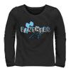 Outerstuff NFL Carolina Panthers Girls Toddler Long Sleeve Bow Graphic T-Shirt, 4T view 1