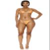 Forplay Women's Standard Los Cabos Bikini Set, Citrus Optic, Small view 4