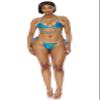 Forplay Women's Standard Punta Mita Bikini Set, Teal Wave view 2