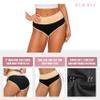 ALWAYS Booty Shorts for Women High Waisted Soft Yoga Gym Shorts Stripe Black Neon Pink S view 4