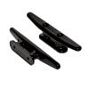 ISURE MARINE 4 Pack Boat Cleats Black Nylon Dock Cleat Kayak Cleat,4/6/8 inch with Fasteners view 2