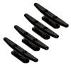ISURE MARINE 4 Pack Boat Cleats Black Nylon Dock Cleat Kayak Cleat,4/6/8 inch with Fasteners view 4