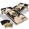 YouTheFan NCAA Colorado Buffaloes 2 x 4 Professional Wood Cornhole Game with Logo Bags view 1
