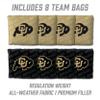 YouTheFan NCAA Colorado Buffaloes 2 x 4 Professional Wood Cornhole Game with Logo Bags view 4