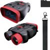 Night Vision Goggles for Kids with 32GB Card, 5X Zoom Kids Night Vision Binoculars - 1080P HD Digital Camera, Great Birthday Gifts for 3-8 Year Olds.Black view 1