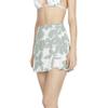 Volcom Women's Coco Ho Wrap Tennis Mini Skirt, Sea Glass view 4