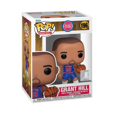 Funko POP NBA: Pistons - RS - Grant Hill - Collectable Vinyl Figure - Gift Idea - Official Merchandise - for Kids & Adults - Sports Fans - Model Figure for Collectors and Display