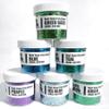 NineFit Basics 6 Pack of Large .030 Glitter Mixes for Soft Plastic Lure Making - Heat/Solvent Resistant - Cool Colors view 1