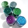 NineFit Basics 6 Pack of Large .030 Glitter Mixes for Soft Plastic Lure Making - Heat/Solvent Resistant - Cool Colors view 3