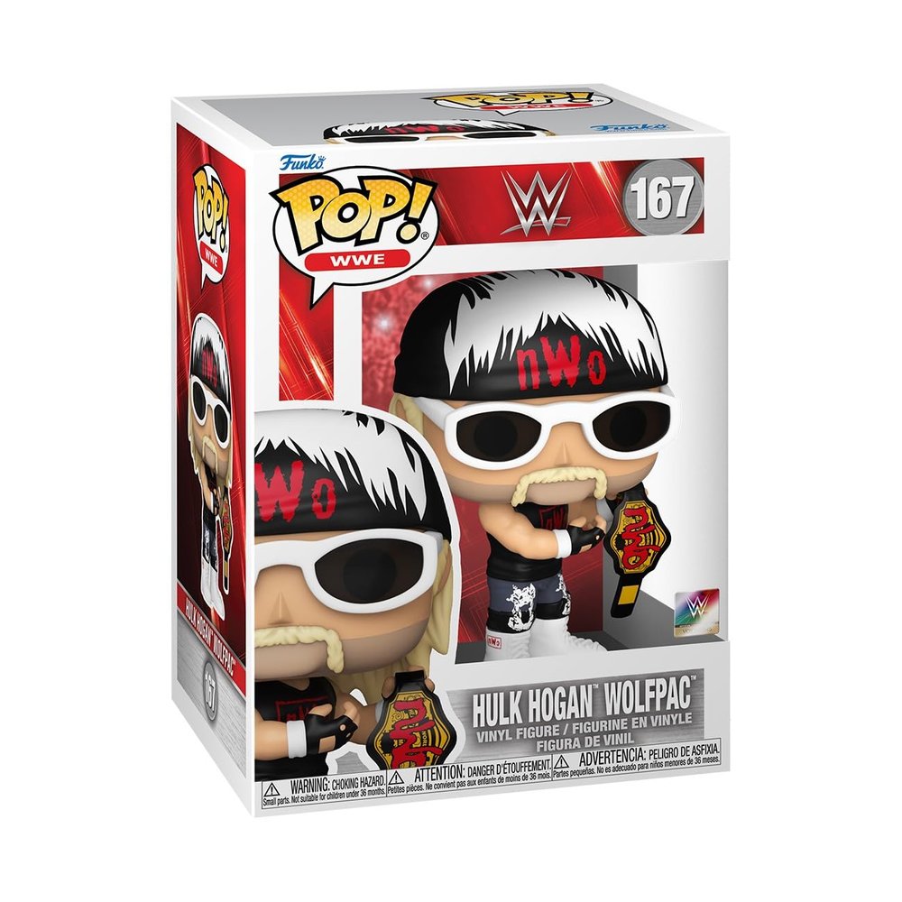 Funko POP WWE: Wolfpac Hulk Hogan - Collectable Vinyl Figure - Gift Idea - Official Merchandise - for Kids & Adults - Sports Fans - Model Figure for Collectors and Display