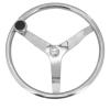 DOACT 13.5-Inch Stainless Steel Boat Steering Wheel, Marine Yacht Hardware Accessories, Weatherproof view 1