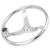 DOACT 13.5-Inch Stainless Steel Boat Steering Wheel, Marine Yacht Hardware Accessories, Weatherproof view 4