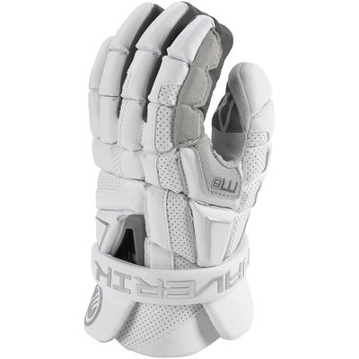 Maverik M6 Lacrosse Gloves (2026) (White, Large 13")