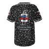 Custom Barber Smocks Personalized Salon Hair Stylist Baseball Jersey Shirts, Barbers Jacket for Men, Barbershop Logo Uniform view 3