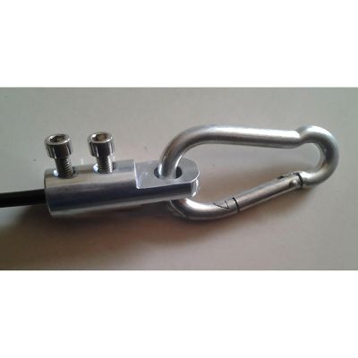 NYZAL Stainless Steel Wire Rope Quick Snap Head Crimp Fitting Instrument Accessories Fitness Equipment Accessories DIY