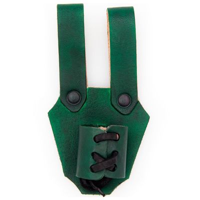 Armory Replicas Genuine Leather Dagger Holster Medieval Inspired Adjustable Small Weapon Sword Frog - Natural Tan 2