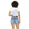 Volcom Women's Stone Step High Rise Denim Short, Jasper Blue view 2