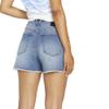 Volcom Women's Stone Step High Rise Denim Short, Jasper Blue view 4