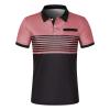 Basics Shirts T Shirts in Bulk Long Sleeve Polo Shirts for Men 5 Pack T Shirts Long Sleeve Polo Shirts for Men Cotton Gift for Dad Short Sleeve Pullover Promotion Gifts for Men F-Pink view 2