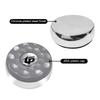 TORPSPORTS Shuffleboard Pucks, Mini Shuffleboard Puck Set, 58MM Shuffleboard Pucks Equipment for Family Fun Home Game Black&Grey view 4