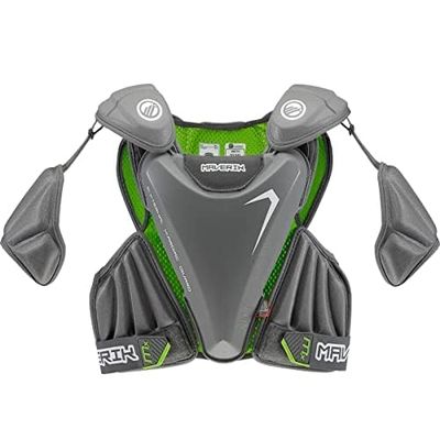 Maverik MX Lacrosse Shoulder Pads (2025) (Medium), White