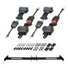 Orle Oko Seat Belt For Golf Cart Fits Front Rear Seat with Bracket, Golf Cart Seat Belts 4 Passenger For Club Car EZGO Yamaha (NOT Fit 2 Passenger Club Car Precedent Yamaha G29 Drive EZGO RXV) view 1