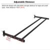SOYDAN Wall-Mounted Sports Ball Storage Rack - Adjustable Heavy-Duty Fitness Organizer, 97" (245cm) Length, For clubs, gyms, & homes view 4