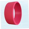 SUPVOX Yoga Wheel Backbend Artifact Deep Red Yoga Roller for Backbends Core Strengthening and Waist Shaping Essential for Levels view 4