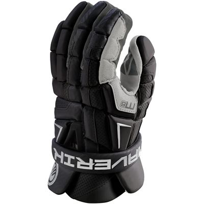 Maverik M6 Lacrosse Gloves (2026) (Black, Small 10")